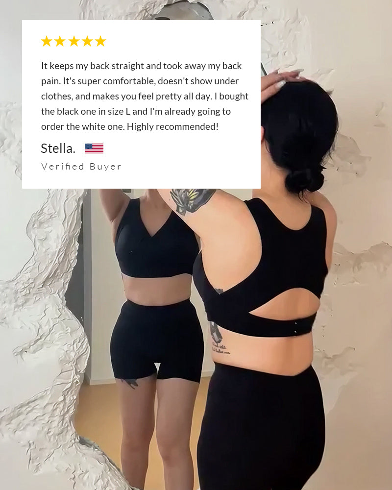 PostureLift™ Wide Band Posture Correcting Lift Bra
