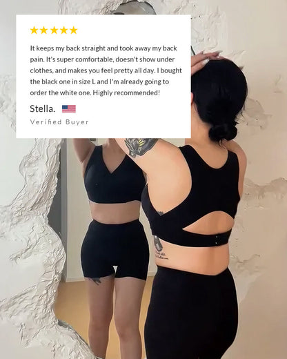 PostureLift™ Wide Band Posture Correcting Lift Bra