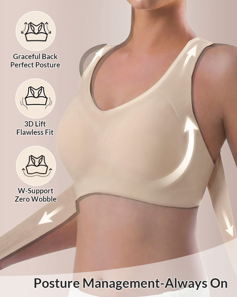 PostureLift™ Wide Band Posture Correcting Lift Bra
